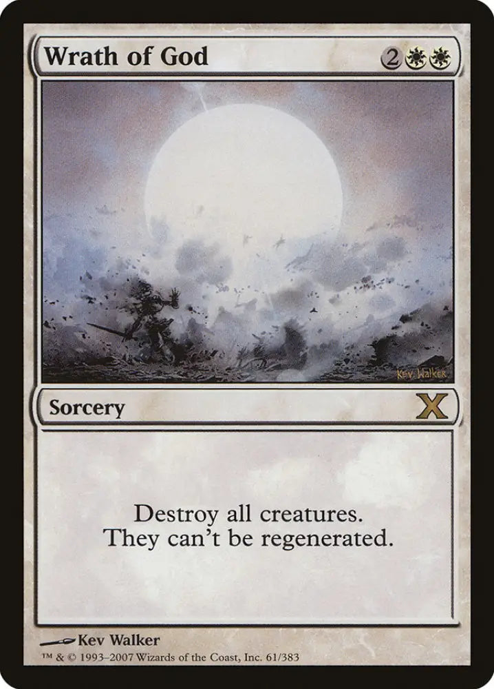 Wrath of God [Tenth Edition] - MTG Single