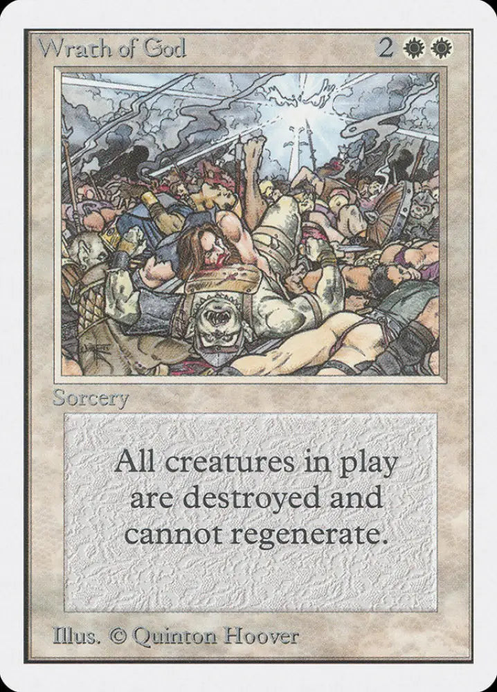 Wrath of God [Unlimited Edition] - MTG Single