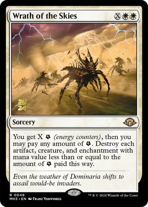 Wrath of the Skies [Modern Horizons 3 Prerelease Promos] - MTG Single