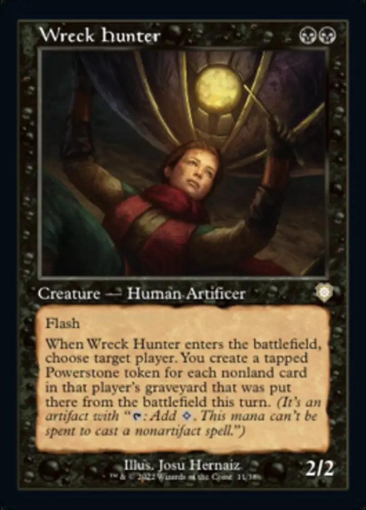 Wreck Hunter (Retro) [The Brothers’ War Commander] - MTG Single