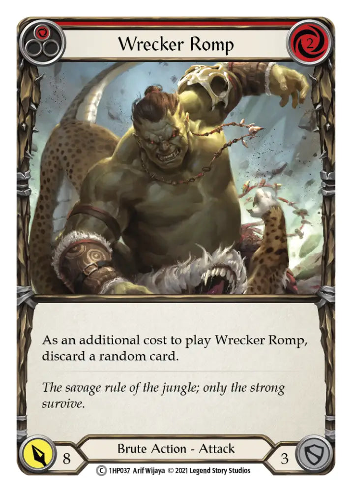 Wrecker Romp (Red) [1HP037] (History Pack 1) - Flesh And Blood Single