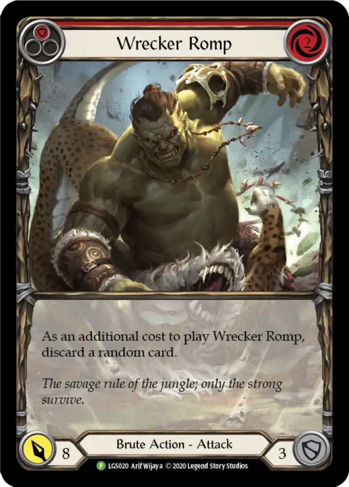 Wrecker Romp (Red) [LGS020] (Promo) - Flesh And Blood Single