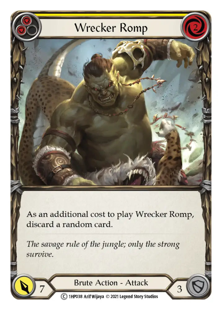 Wrecker Romp (Yellow) [1HP038] (History Pack 1) - Flesh And Blood Single