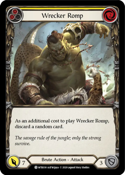 Wrecker Romp (Yellow) [Welcome to Rathe Unlimited] Unlimited Normal - Flesh And Blood Single
