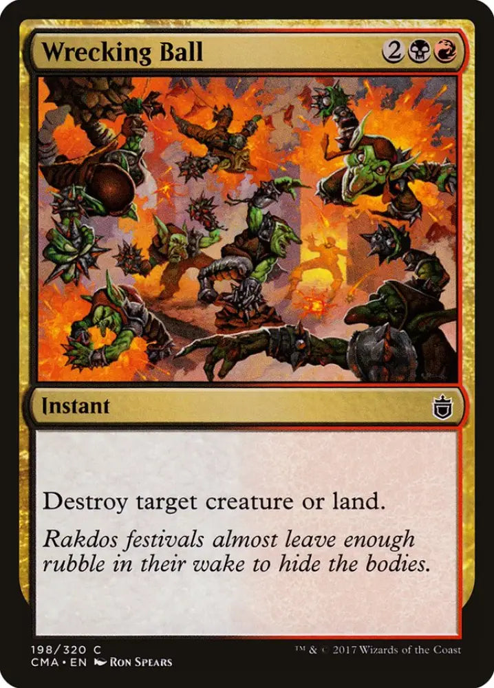 Wrecking Ball [Commander Anthology] - MTG Single