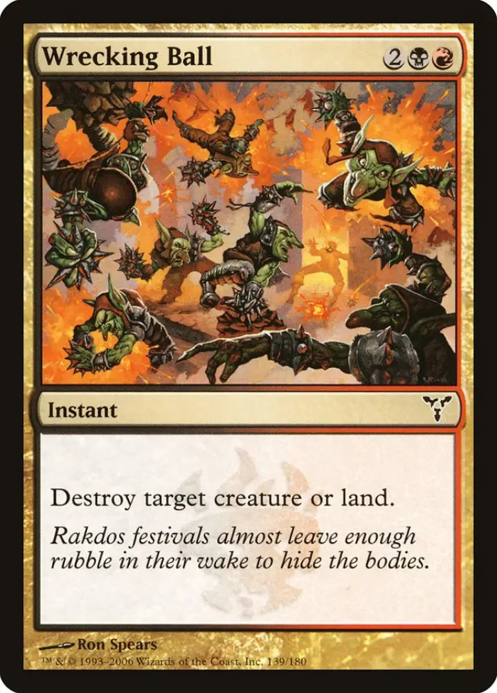 Wrecking Ball [Dissension] - MTG Single