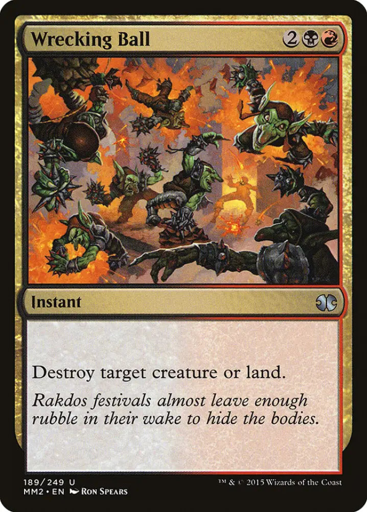 Wrecking Ball [Modern Masters 2015] - MTG Single