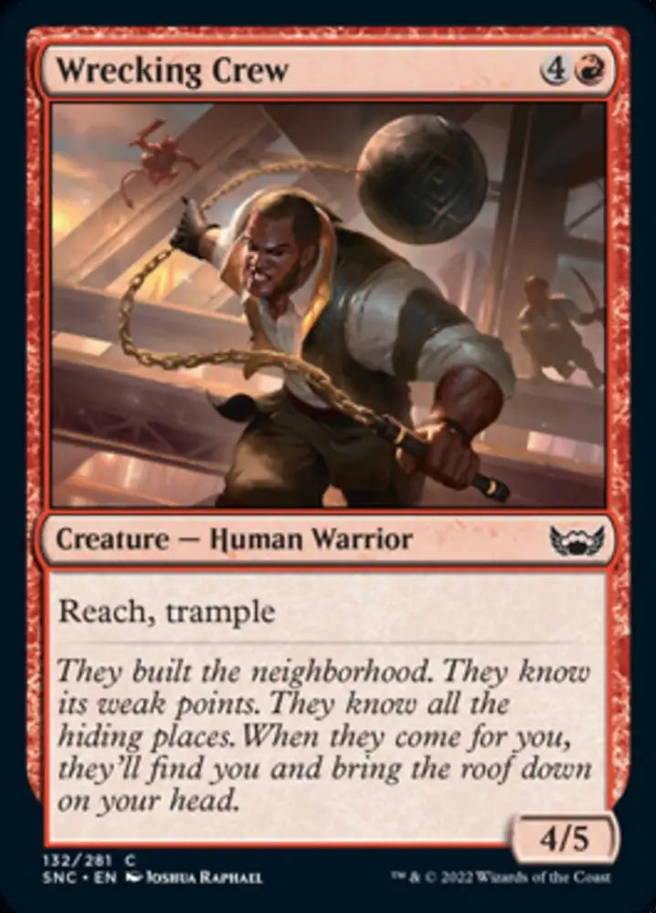 Wrecking Crew [Streets of New Capenna] - MTG Single