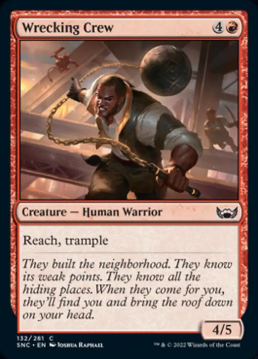 Wrecking Crew [Streets of New Capenna] - MTG Single
