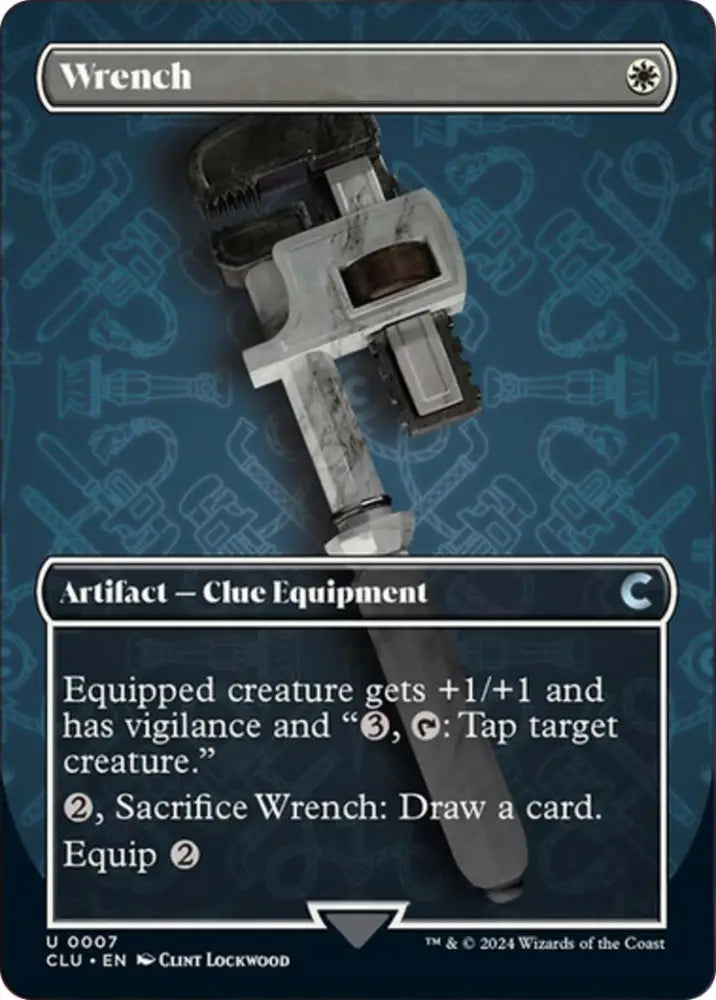 Wrench (Borderless) [Ravnica: Clue Edition] - MTG Single