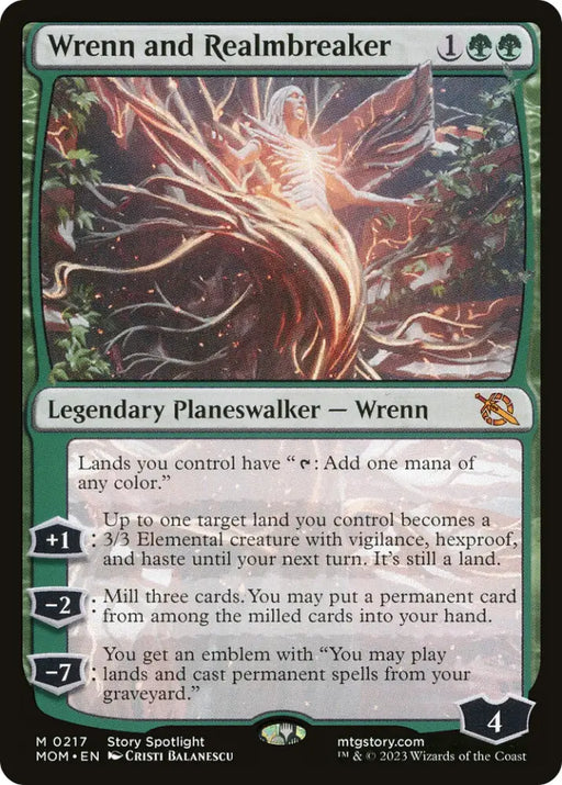 Wrenn and Realmbreaker [March of the Machine] - MTG Single