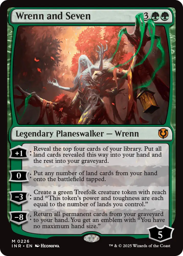 Wrenn and Seven [Innistrad Remastered] - MTG Single