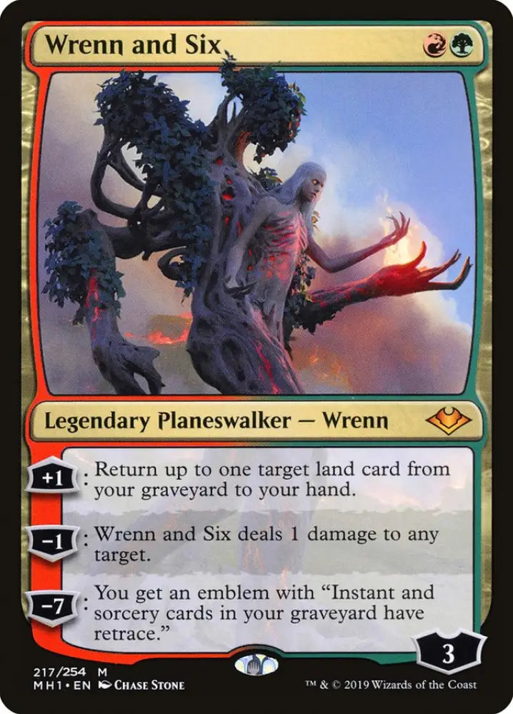 Wrenn and Six [Modern Horizons] - MTG Single
