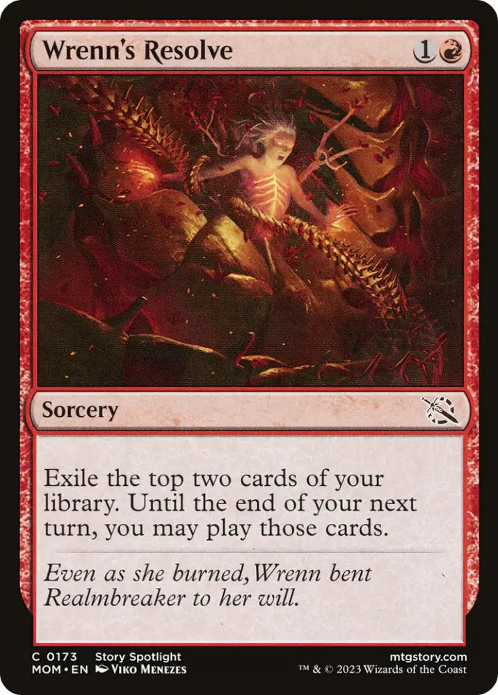 Wrenn’s Resolve [March of the Machine] - MTG Single
