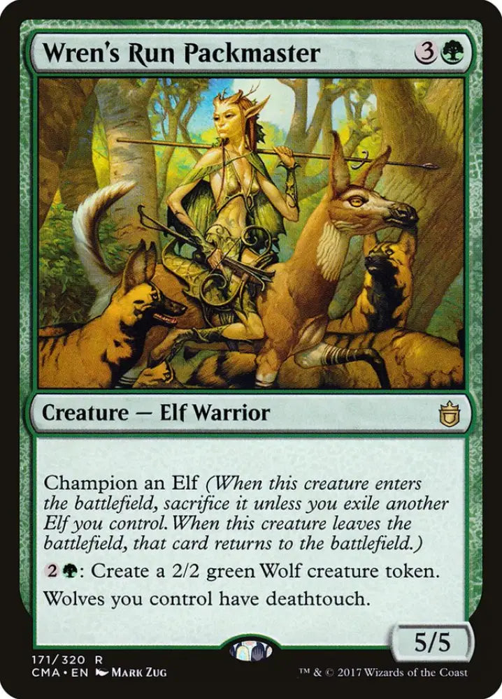 Wren’s Run Packmaster [Commander Anthology] - MTG Single