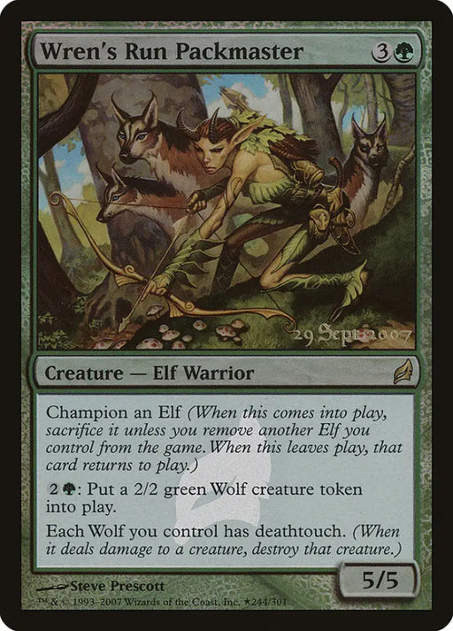 Wren’s Run Packmaster [Lorwyn Promos] - MTG Single