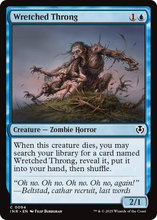 Wretched Throng [Innistrad Remastered] - MTG Single