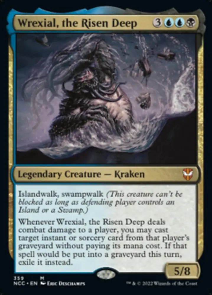 Wrexial the Risen Deep [Streets of New Capenna Commander] - MTG Single