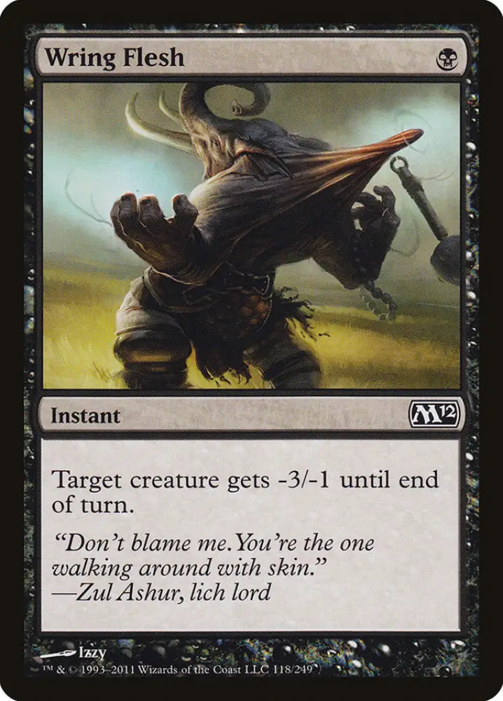 Wring Flesh [Magic 2012] - MTG Single