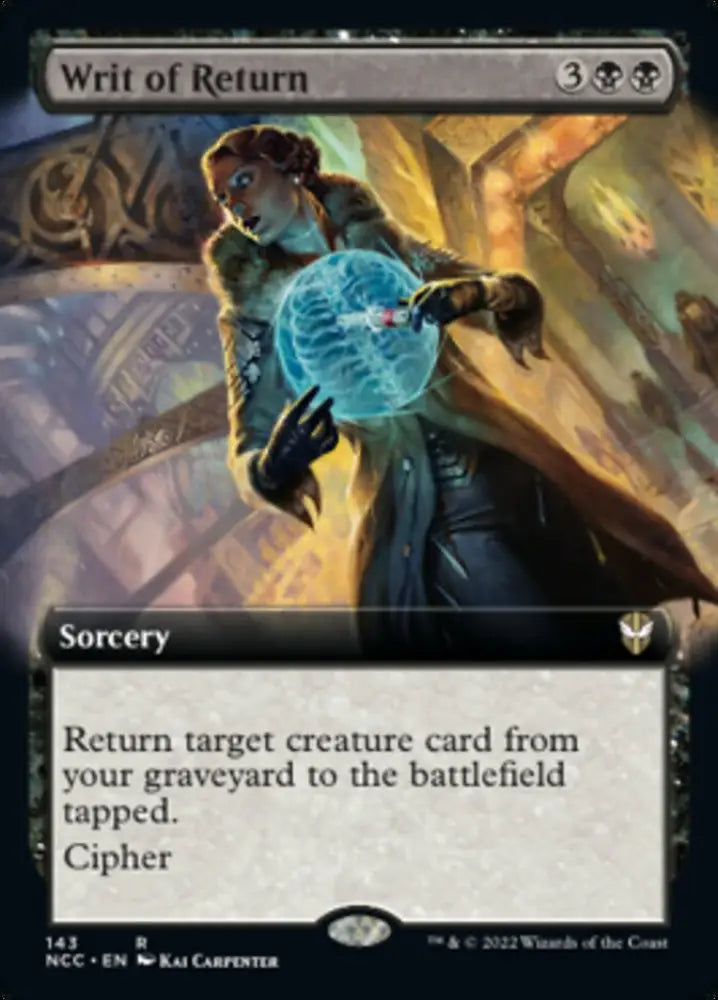 Writ of Return (Extended Art) [Streets of New Capenna Commander] - MTG Single