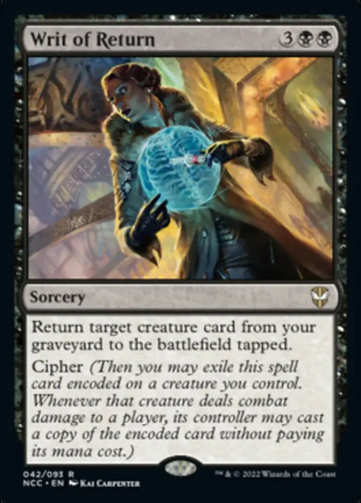 Writ of Return [Streets of New Capenna Commander] - MTG Single