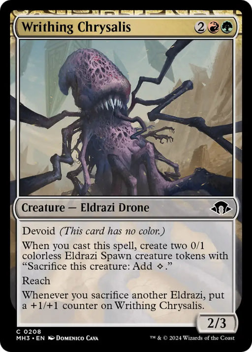 Writhing Chrysalis [Modern Horizons 3] - MTG Single