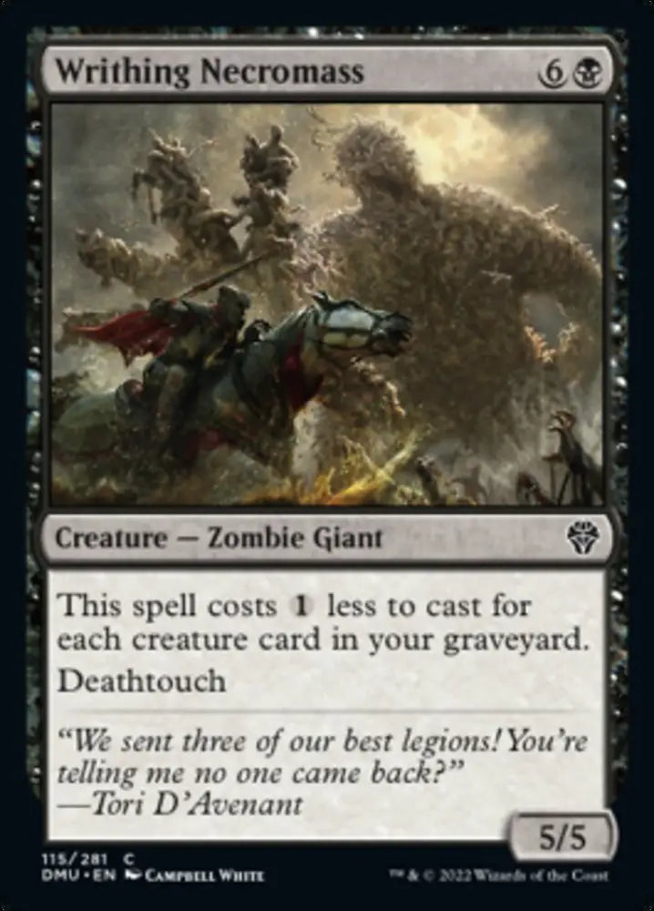 Writhing Necromass [Dominaria United] - MTG Single