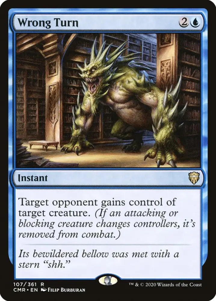 Wrong Turn [Commander Legends] - MTG Single
