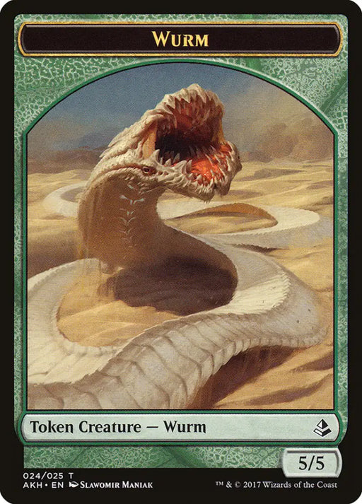 Wurm Token [Amonkhet Tokens] - MTG Single
