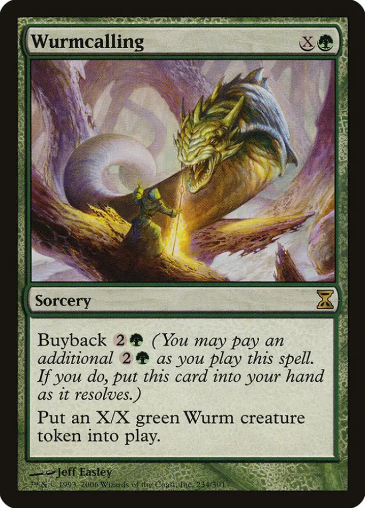 Wurmcalling [Time Spiral] - MTG Single