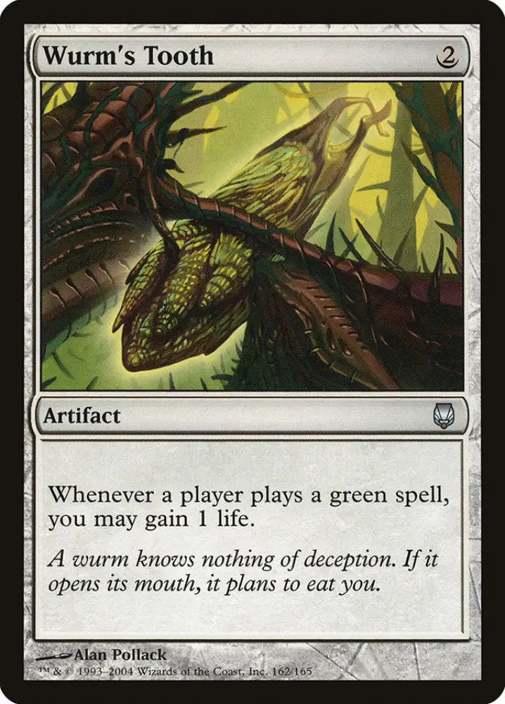Wurm’s Tooth [Darksteel] - MTG Single