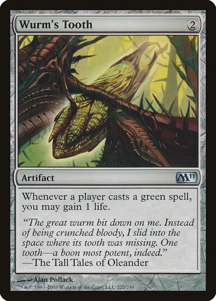 Wurm’s Tooth [Magic 2011] - MTG Single
