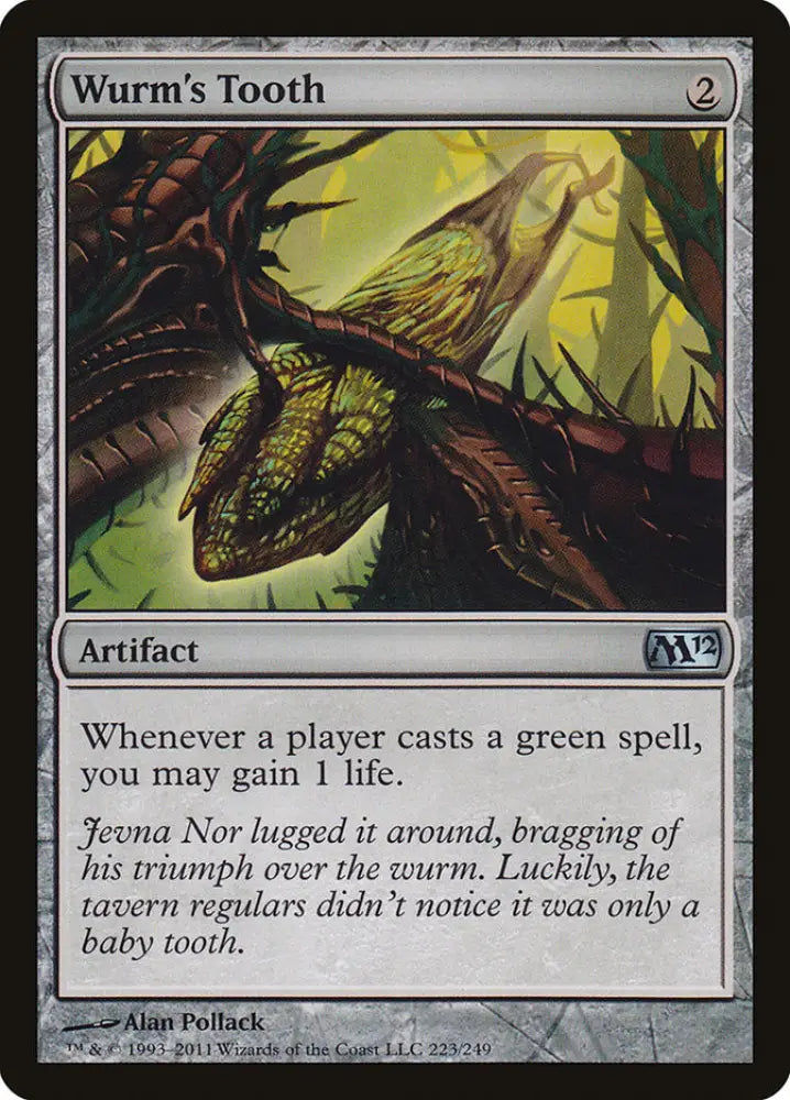Wurm’s Tooth [Magic 2012] - MTG Single
