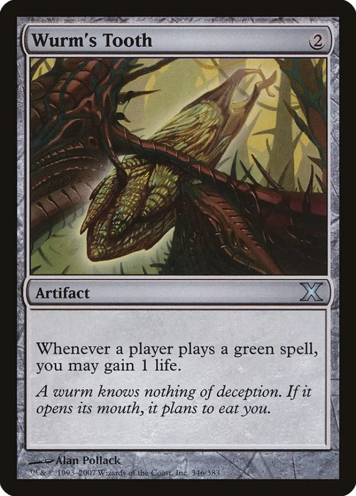 Wurm’s Tooth [Tenth Edition] - MTG Single