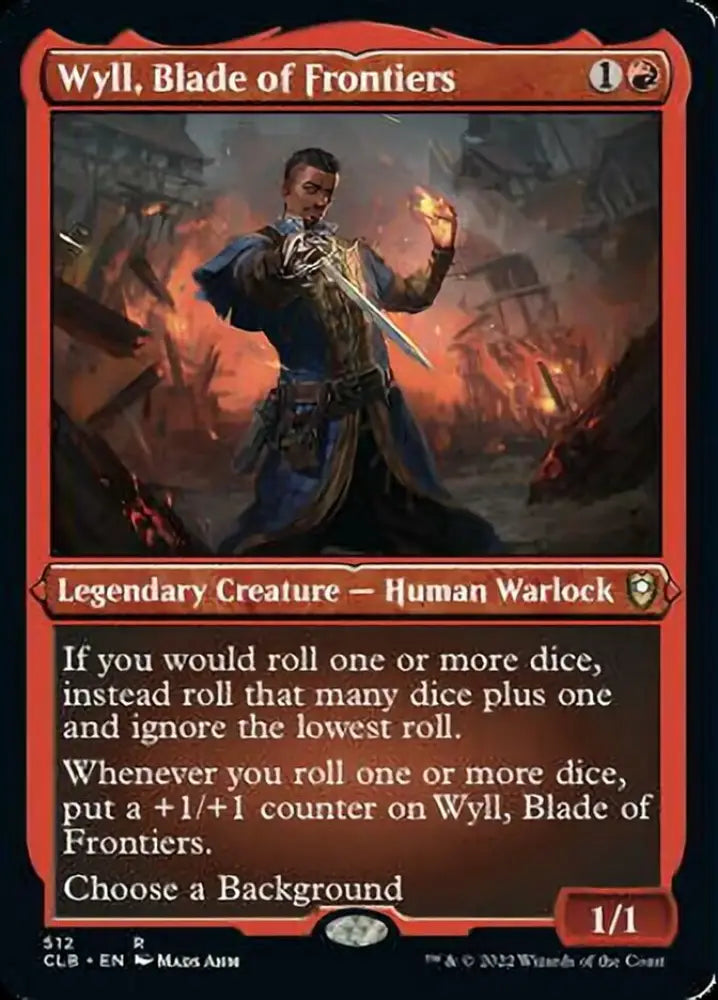 Wyll Blade of Frontiers (Foil Etched) [Commander Legends: Battle for Baldur’s Gate] - MTG Single
