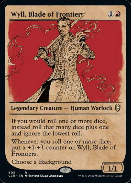 Wyll Blade of Frontiers (Showcase) [Commander Legends: Battle for Baldur’s Gate] - MTG Single