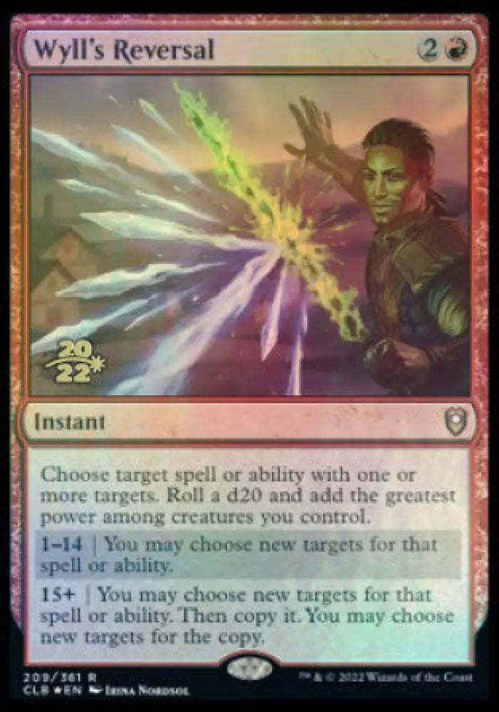 Wyll’s Reversal [Commander Legends: Battle for Baldur’s Gate Prerelease Promos] - MTG Single