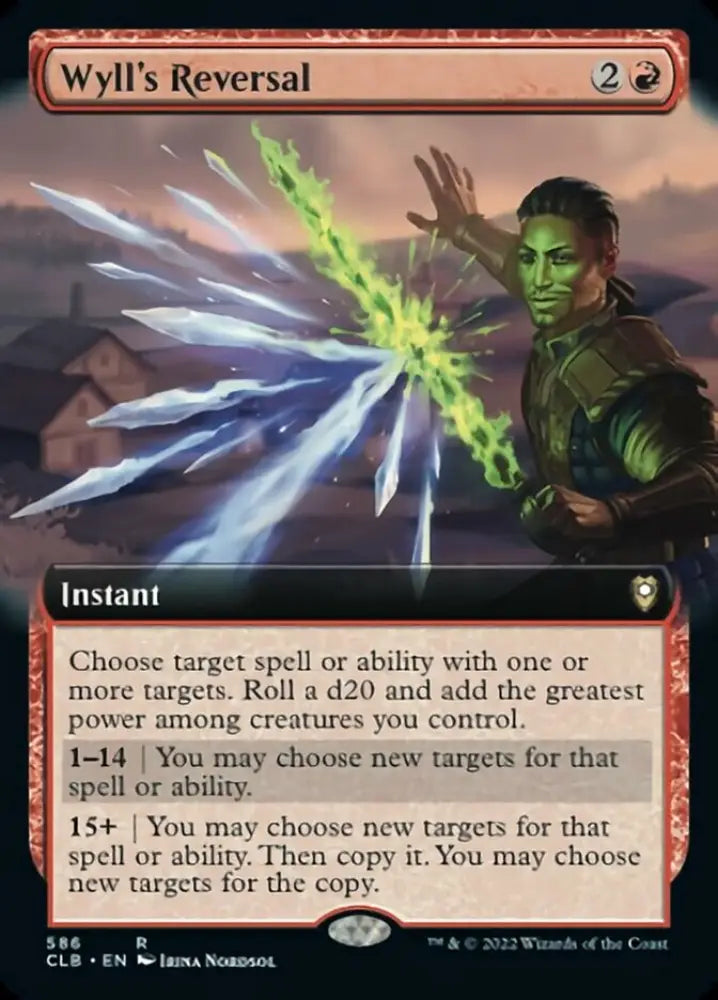 Wyll’s Reversal (Extended Art) [Commander Legends: Battle for Baldur’s Gate] - MTG Single