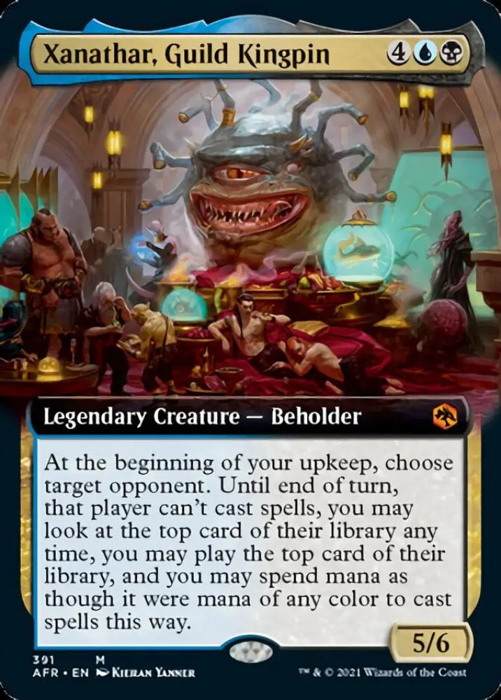 Xanathar Guild Kingpin (Extended Art) [Dungeons & Dragons: Adventures in the Forgotten Realms] - MTG Single