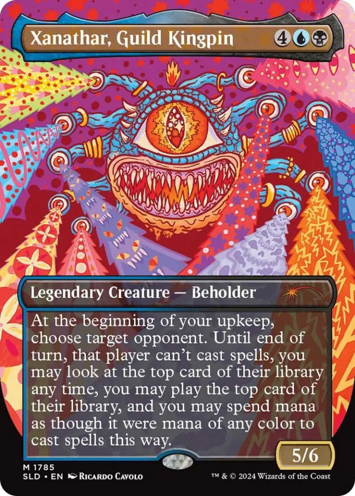 Xanathar Guild Kingpin (Rainbow Foil) [Secret Lair Drop Series] - MTG Single