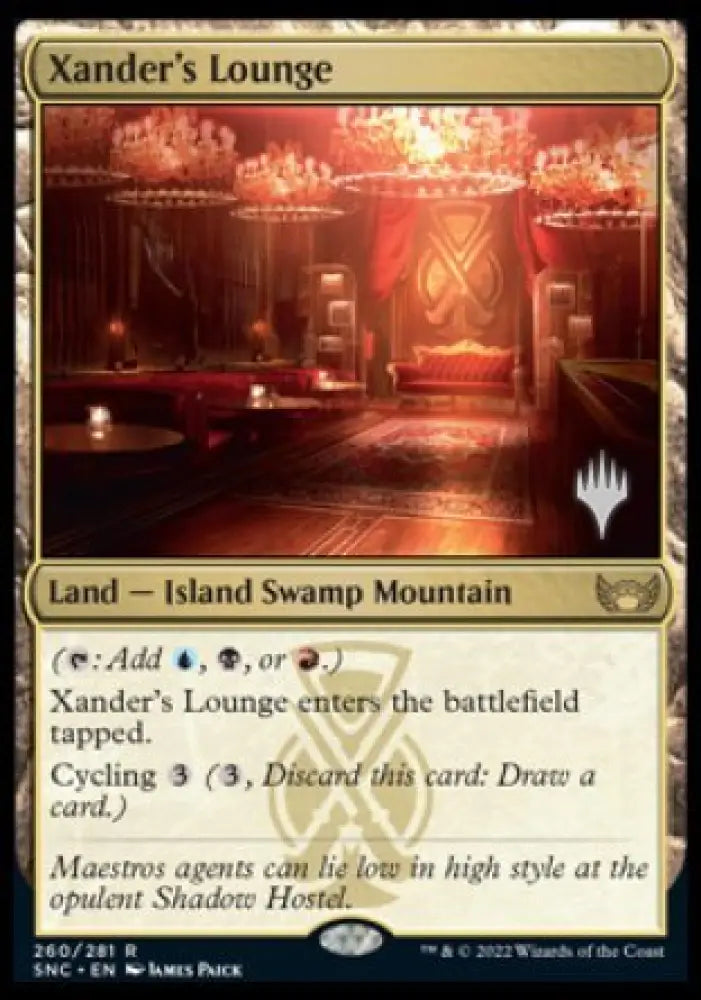 Xander’s Lounge (Promo Pack) [Streets of New Capenna Promos] - MTG Single