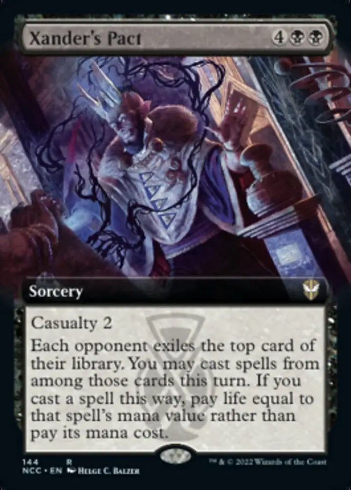 Xander’s Pact (Extended Art) [Streets of New Capenna Commander] - MTG Single
