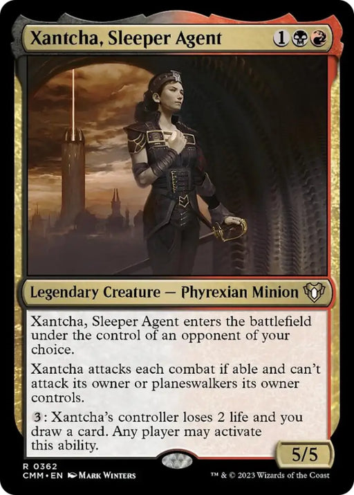 Xantcha Sleeper Agent [Commander Masters] - MTG Single