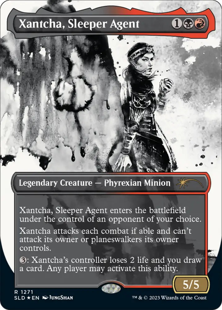 Xantcha Sleeper Agent (Halo Foil) [Secret Lair Drop Series] - MTG Single