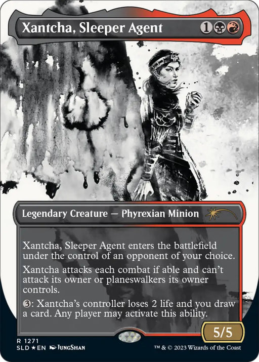 Xantcha Sleeper Agent (Halo Foil) [Secret Lair Drop Series] - MTG Single