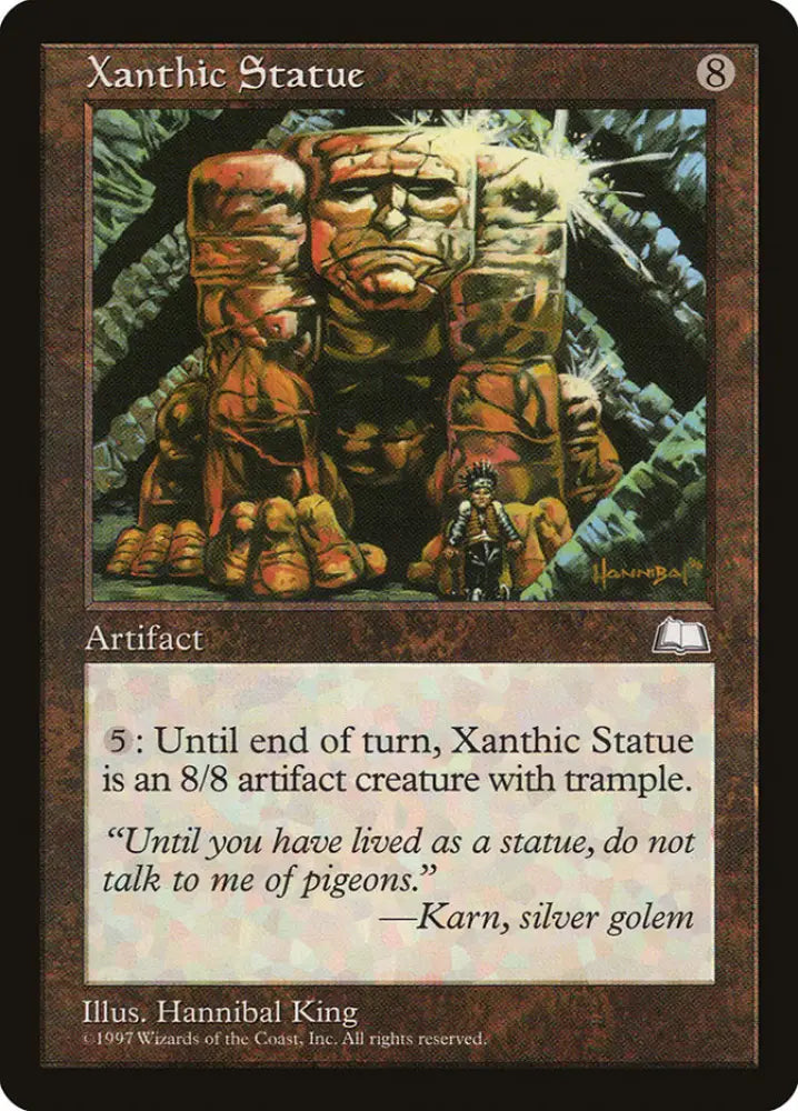 Xanthic Statue [Weatherlight] - MTG Single