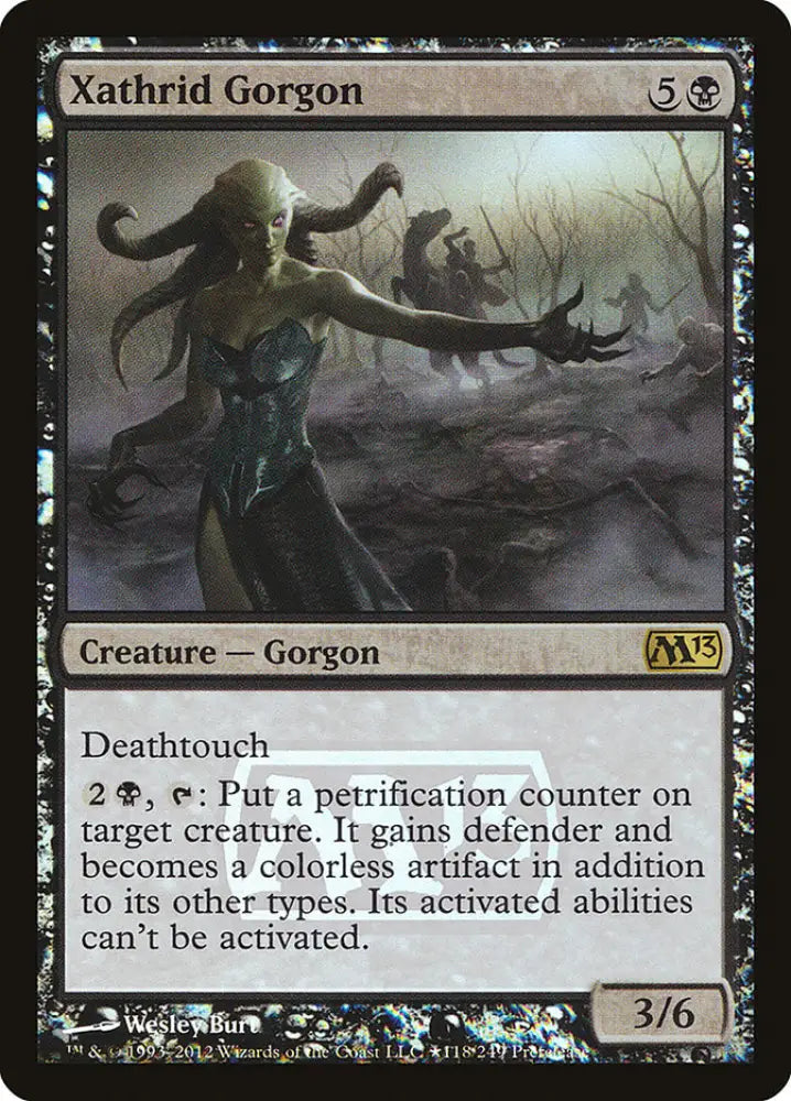 Xathrid Gorgon [Magic 2013 Prerelease Promos] - MTG Single