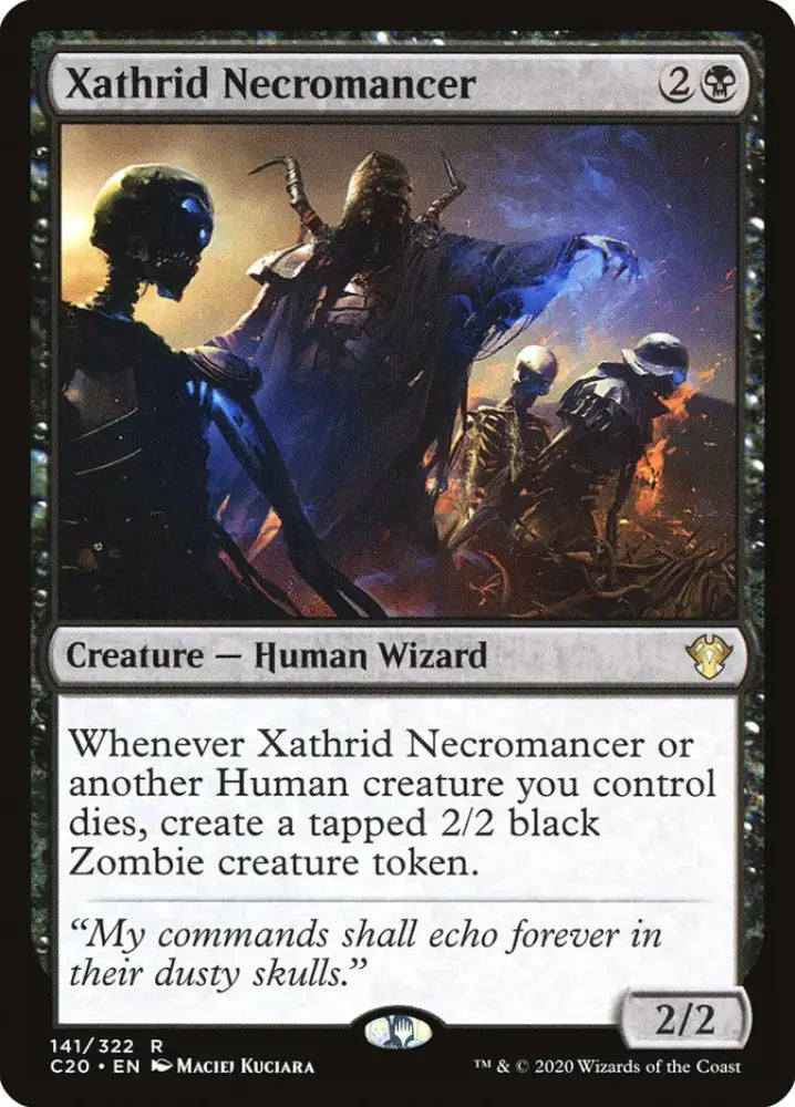 Xathrid Necromancer [Commander 2020] - MTG Single