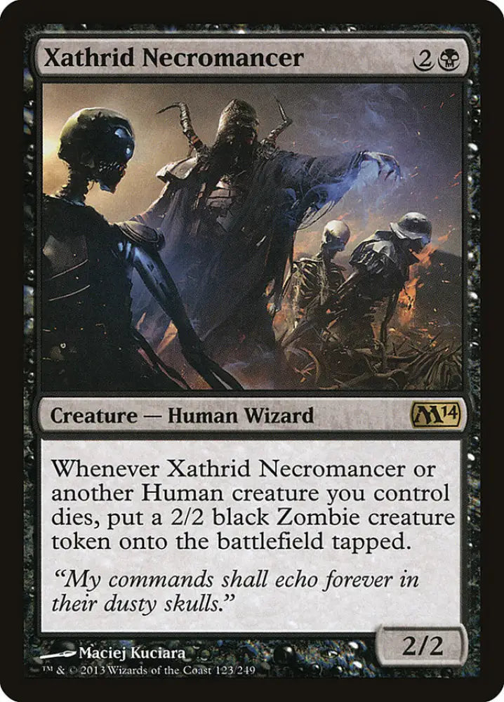 Xathrid Necromancer [Magic 2014] - MTG Single