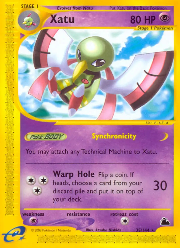 Xatu (35/144) [Skyridge] - Pokemon Single
